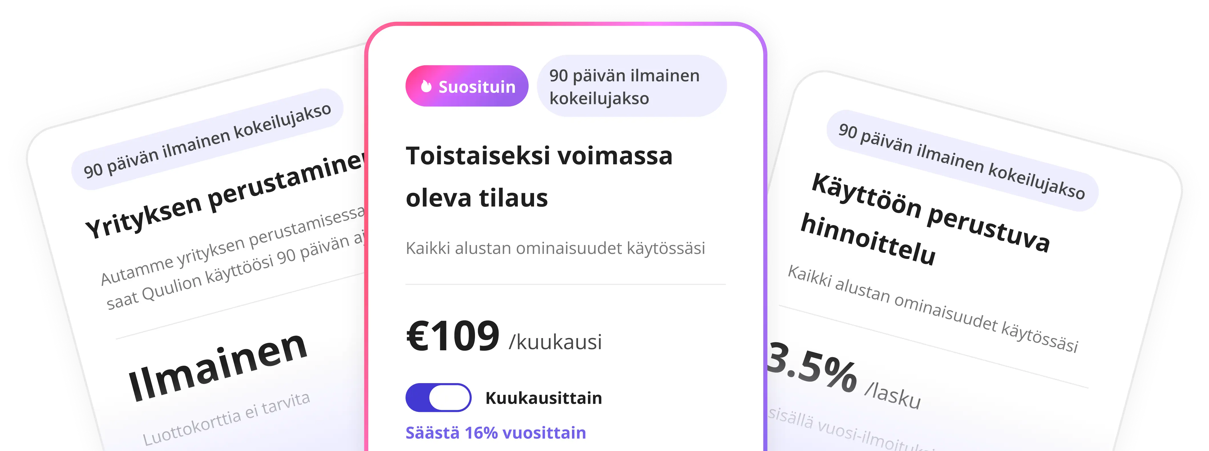 Hinnoittelu